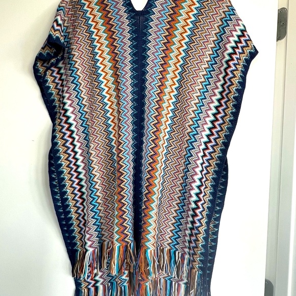 Missoni wool sweater poncho - Picture 8 of 10
